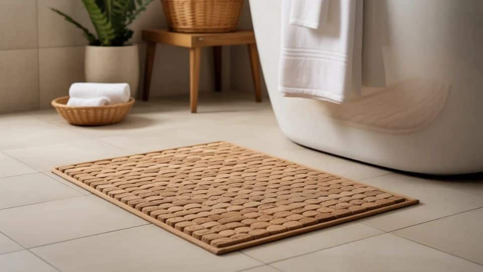 Wine Cork Bath Mat
