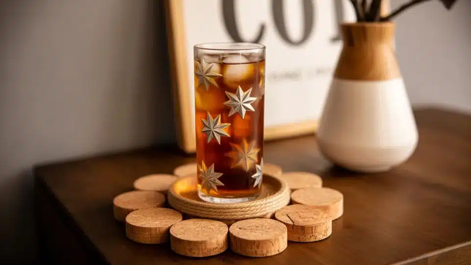 Wine Cork Coasters