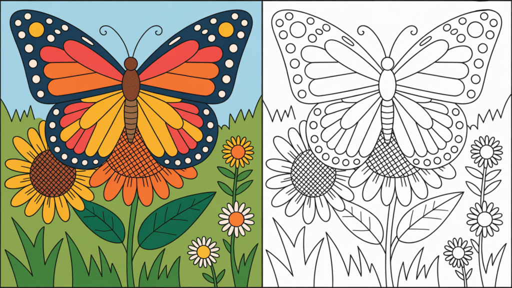 addition color by number