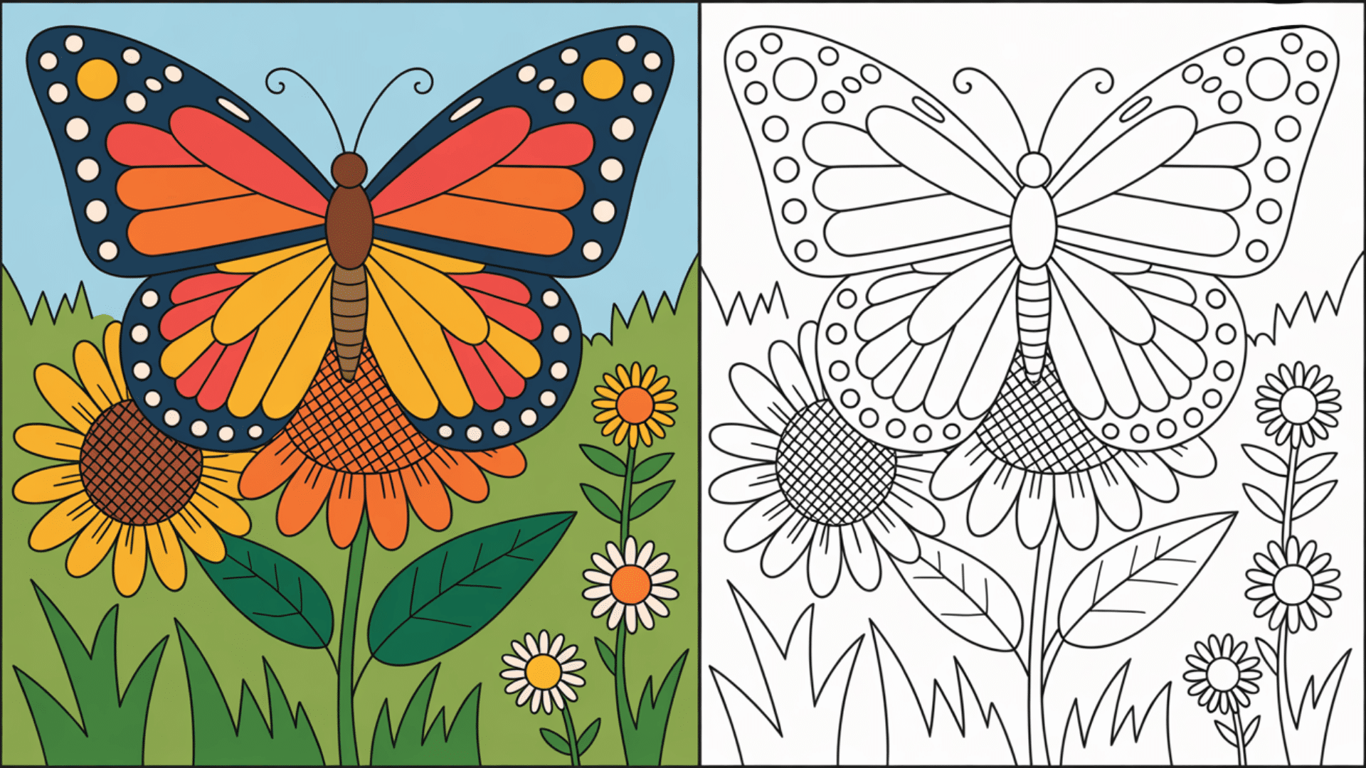 addition color by number