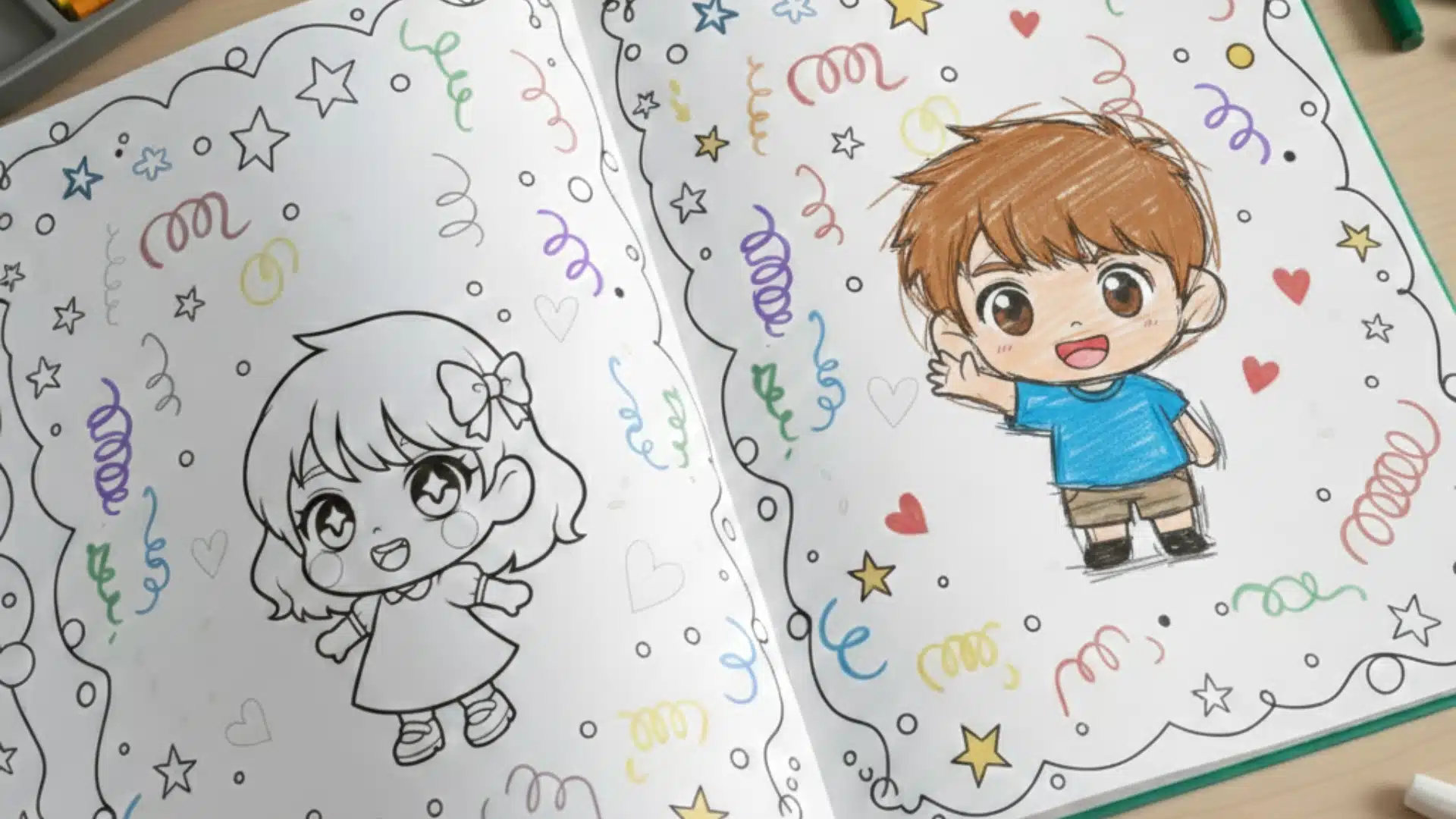 anime coloring pages