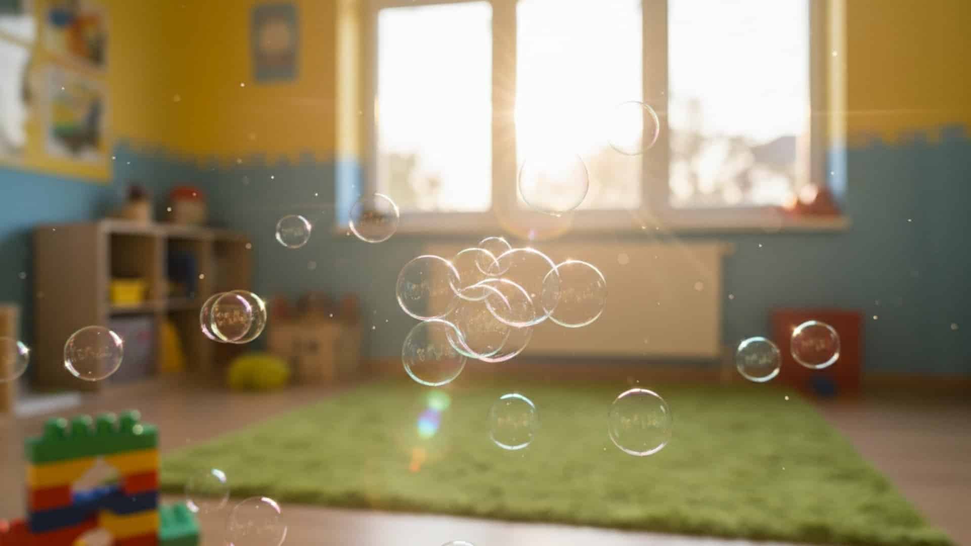 bubble popping toddlers