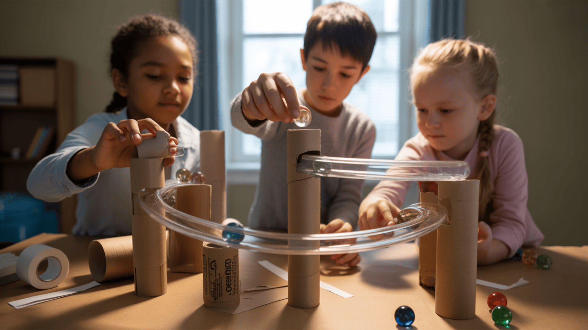build a marble run
