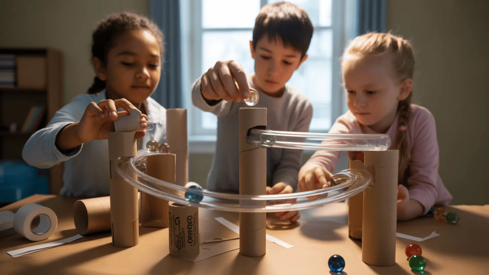 build a marble run
