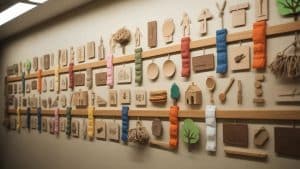 classroom timeline visual art