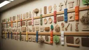 classroom timeline visual art