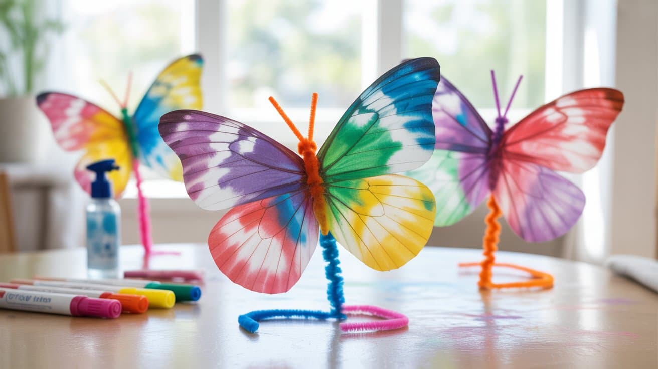 coffee filter butterflies