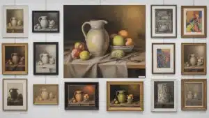 collaborative still life interpretations