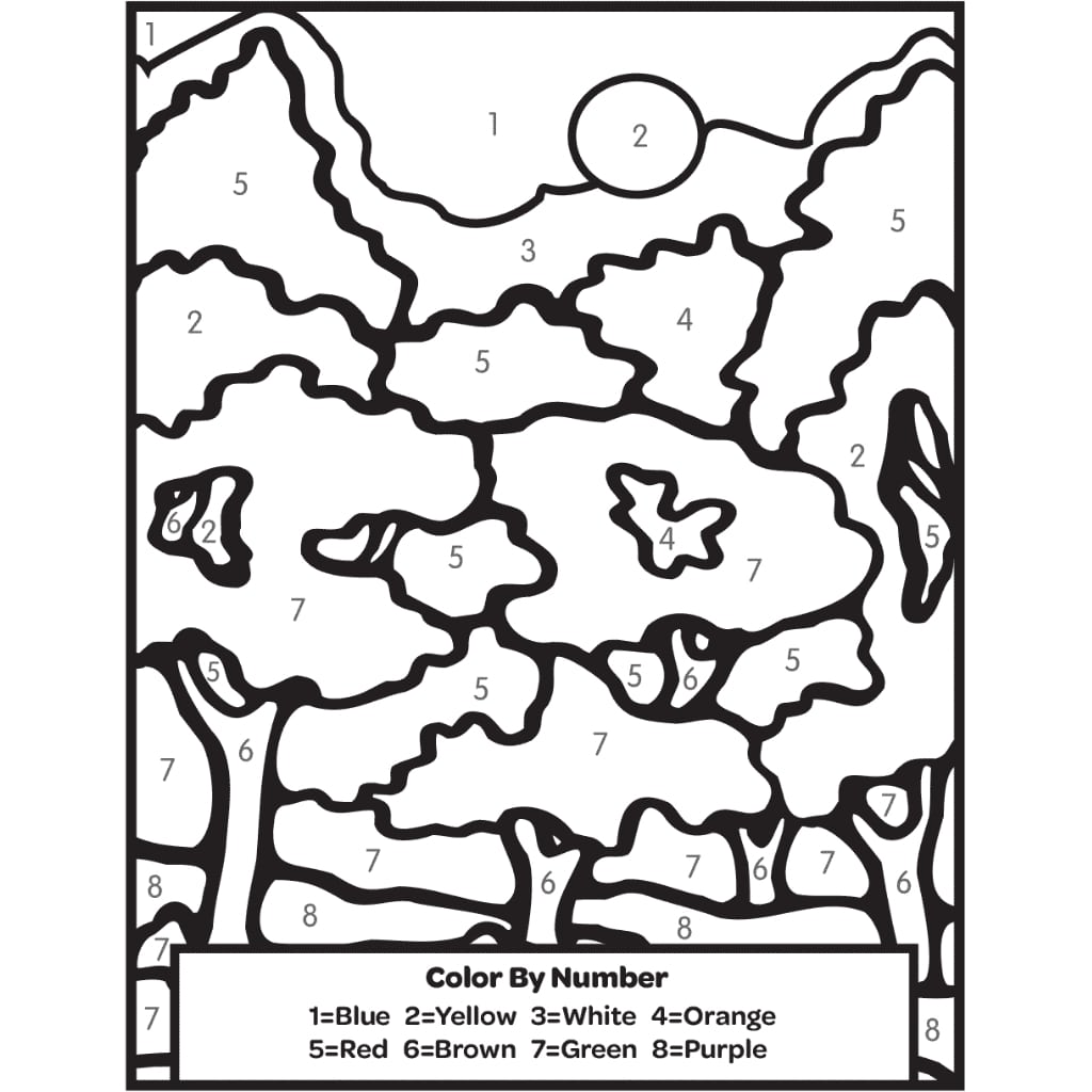 color by number park