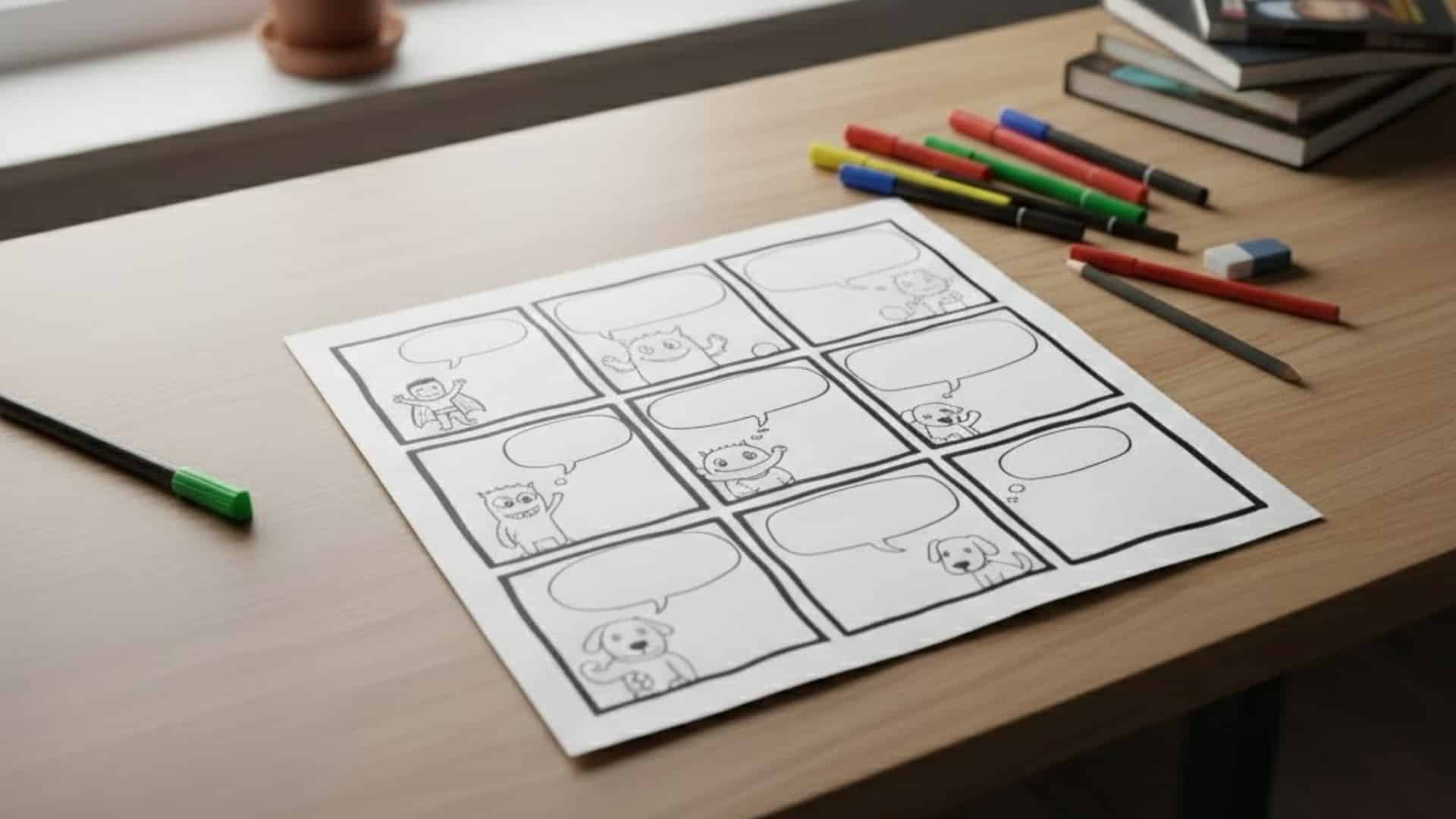 comic strip for kids