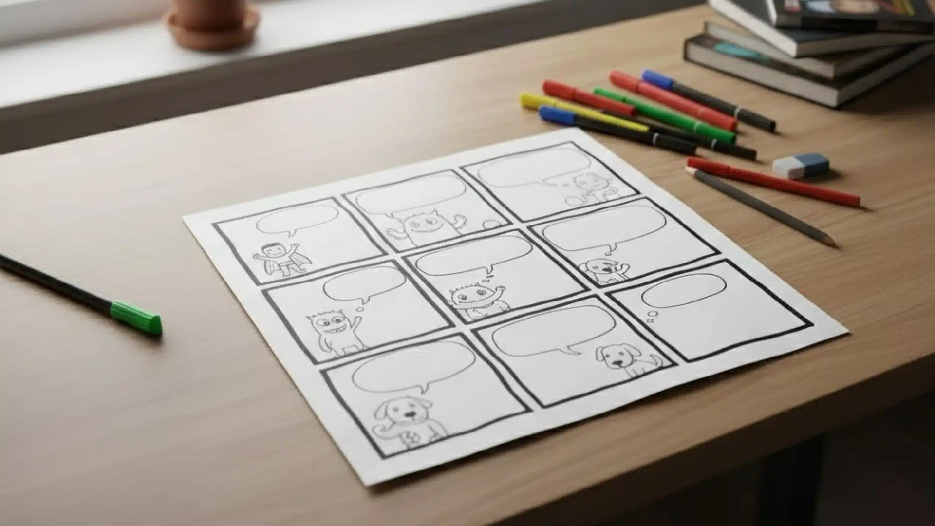 comic strip for kids