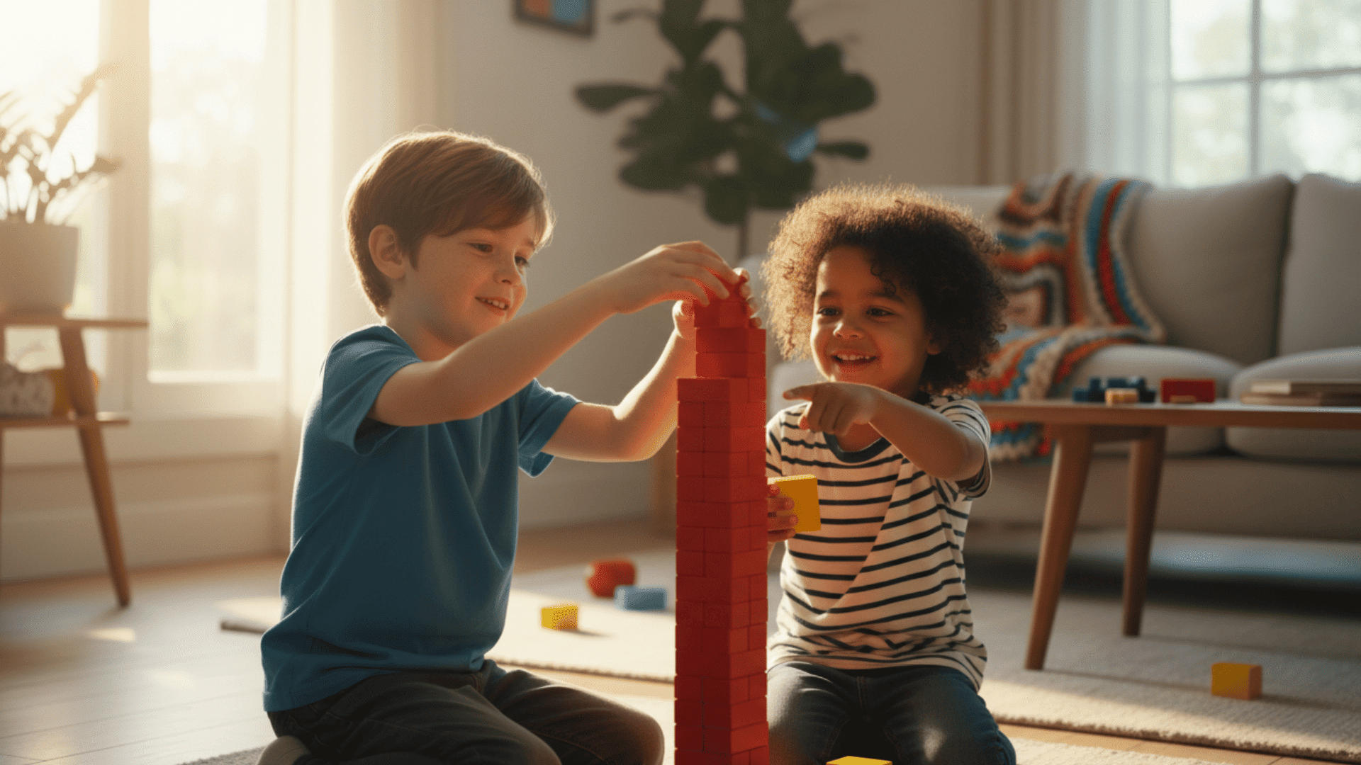 cooperative group game for social skills