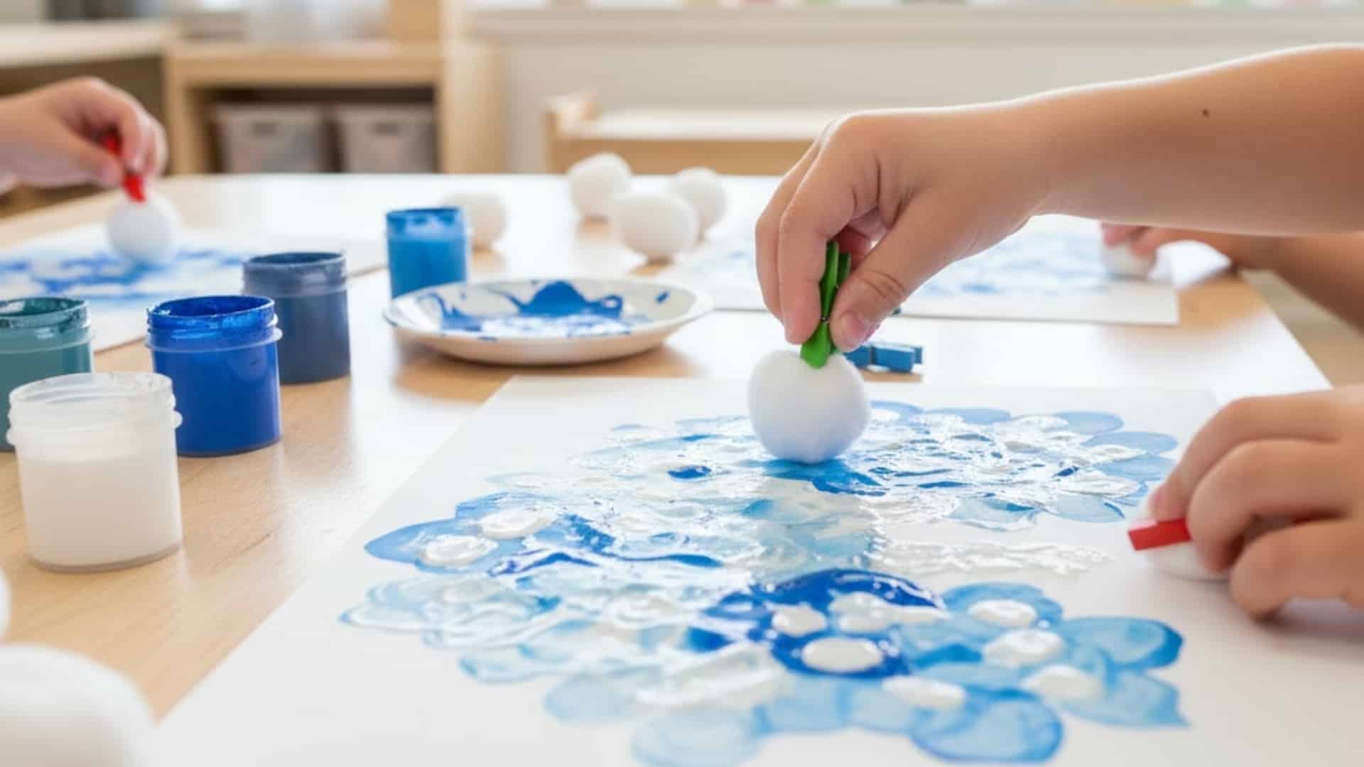 cotton balls project kids