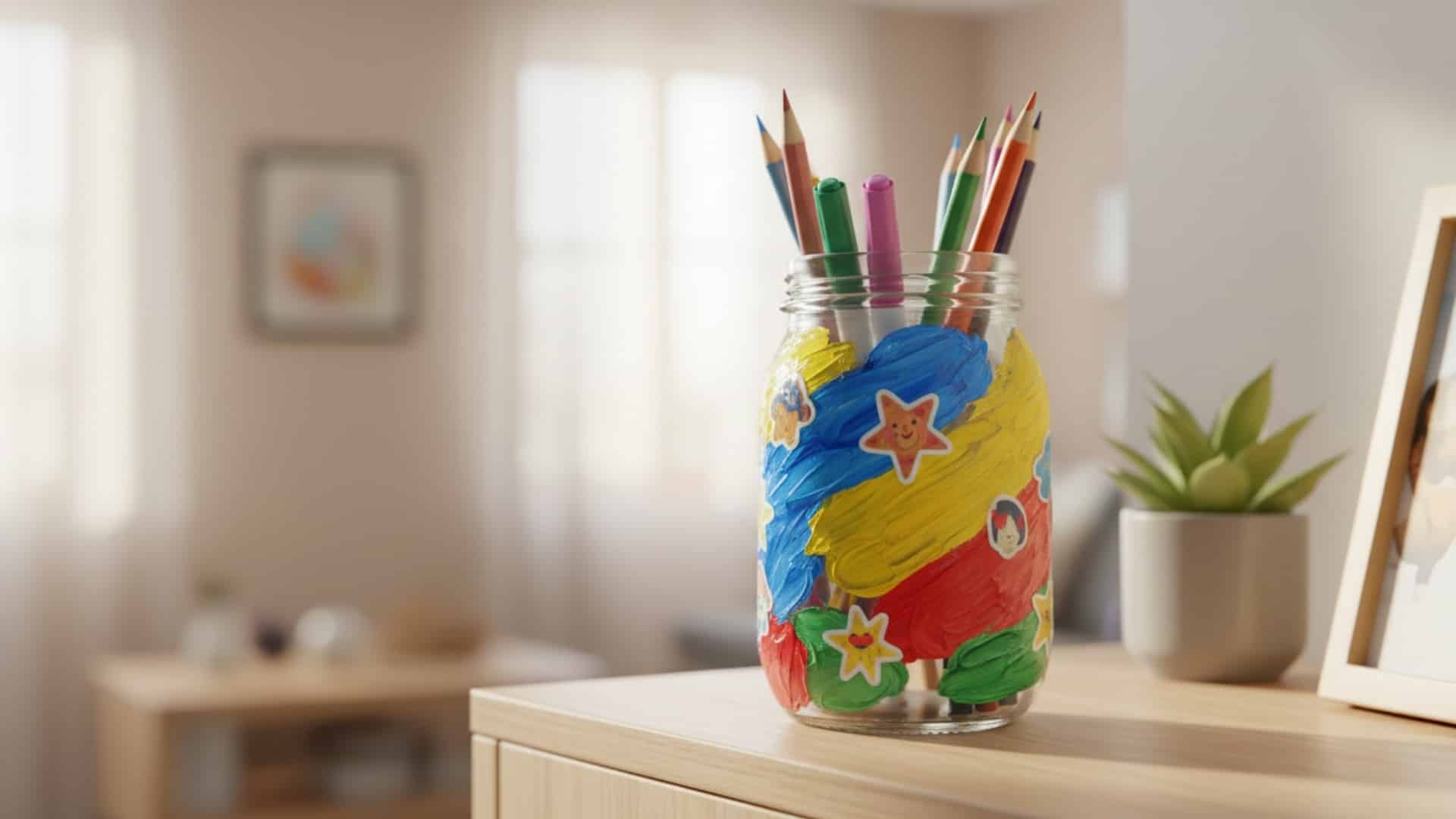 decorated jar kids activities