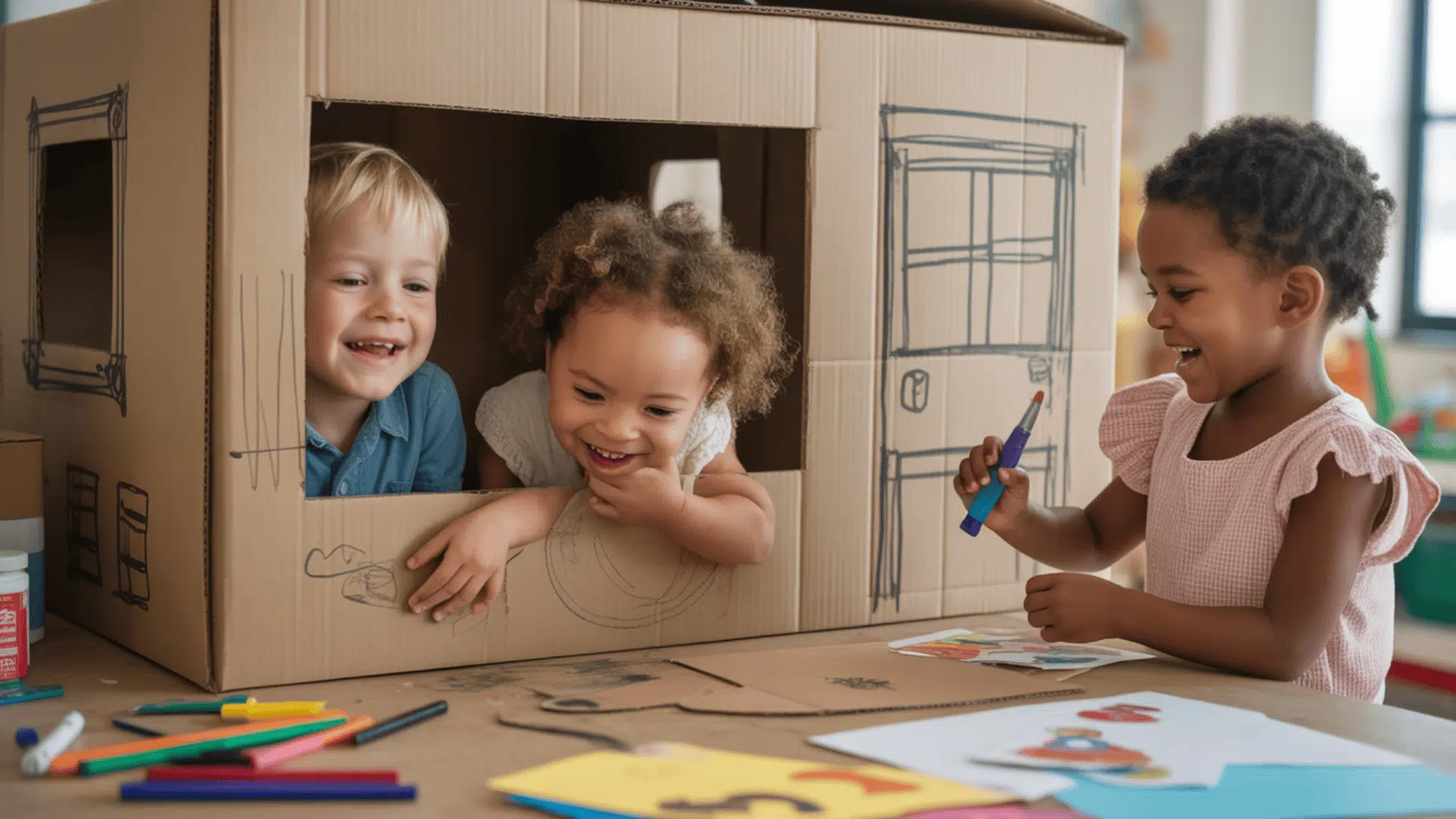 diy cardboard box creations