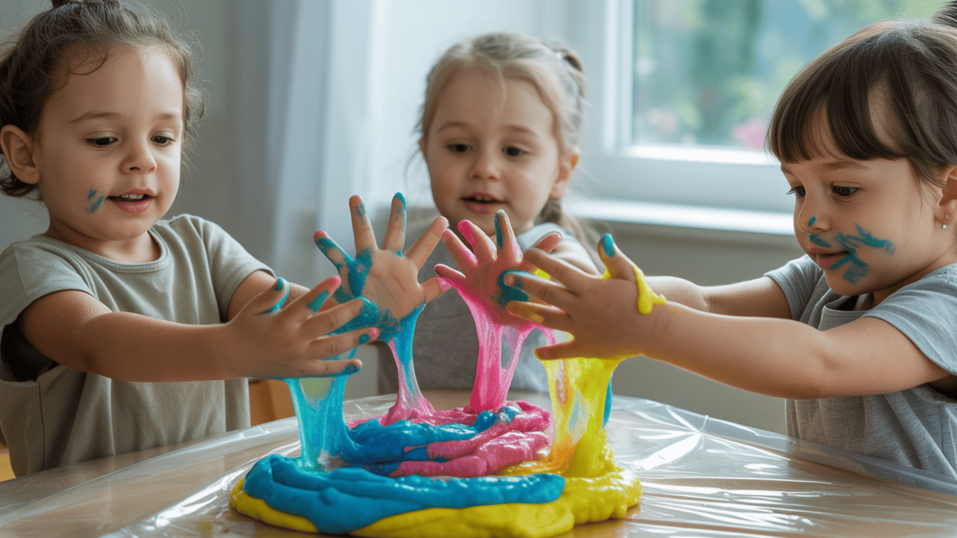 diy slime or playdough activity