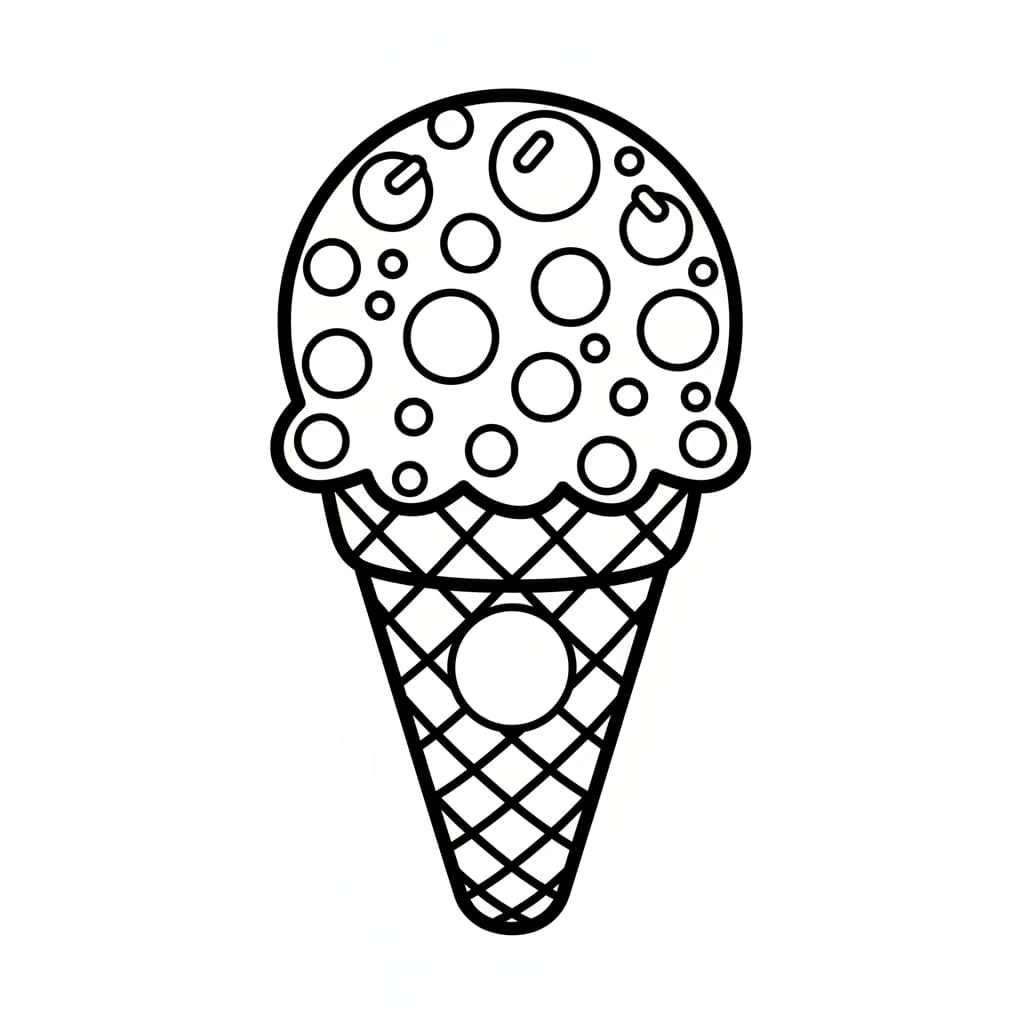 dot art cone