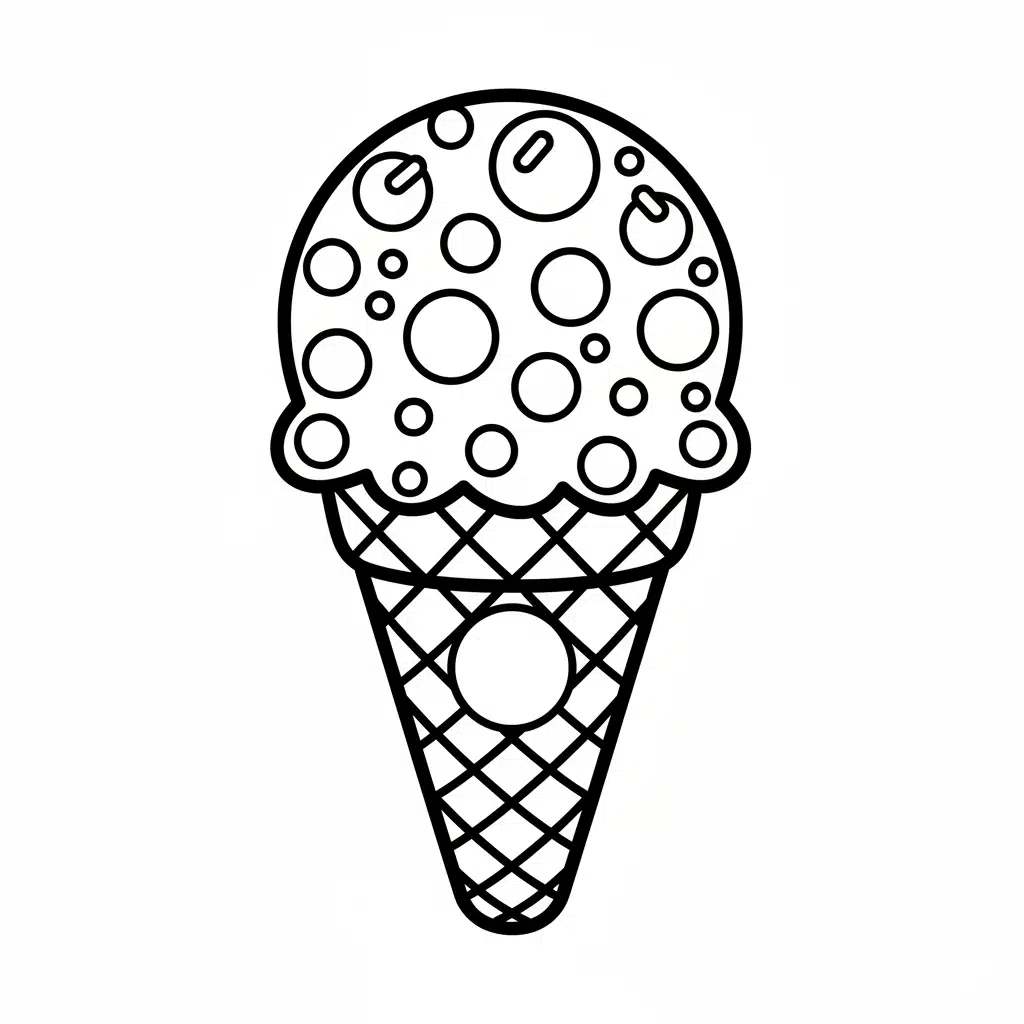 dot art cone