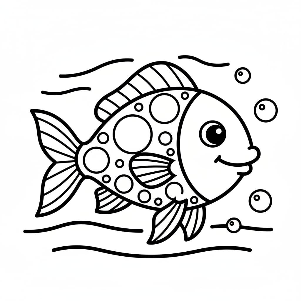 dot art fish
