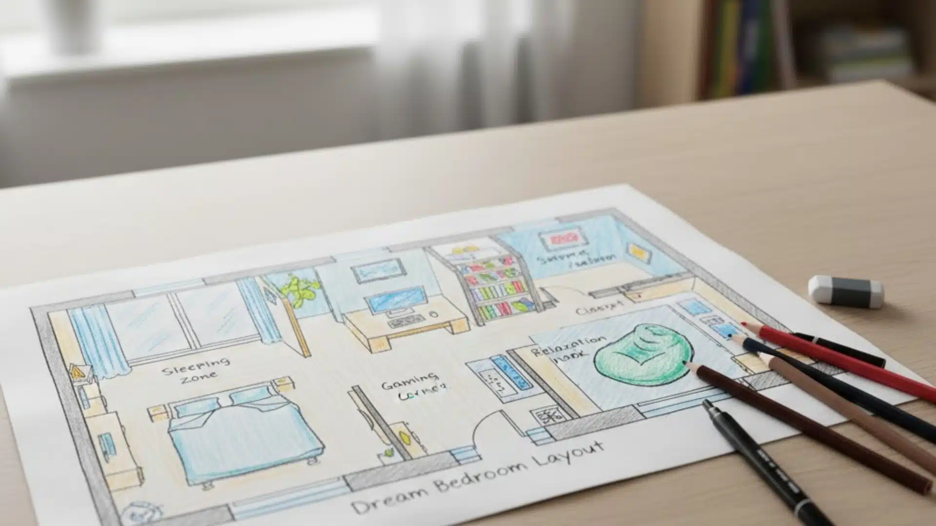 dream bedroom for kids