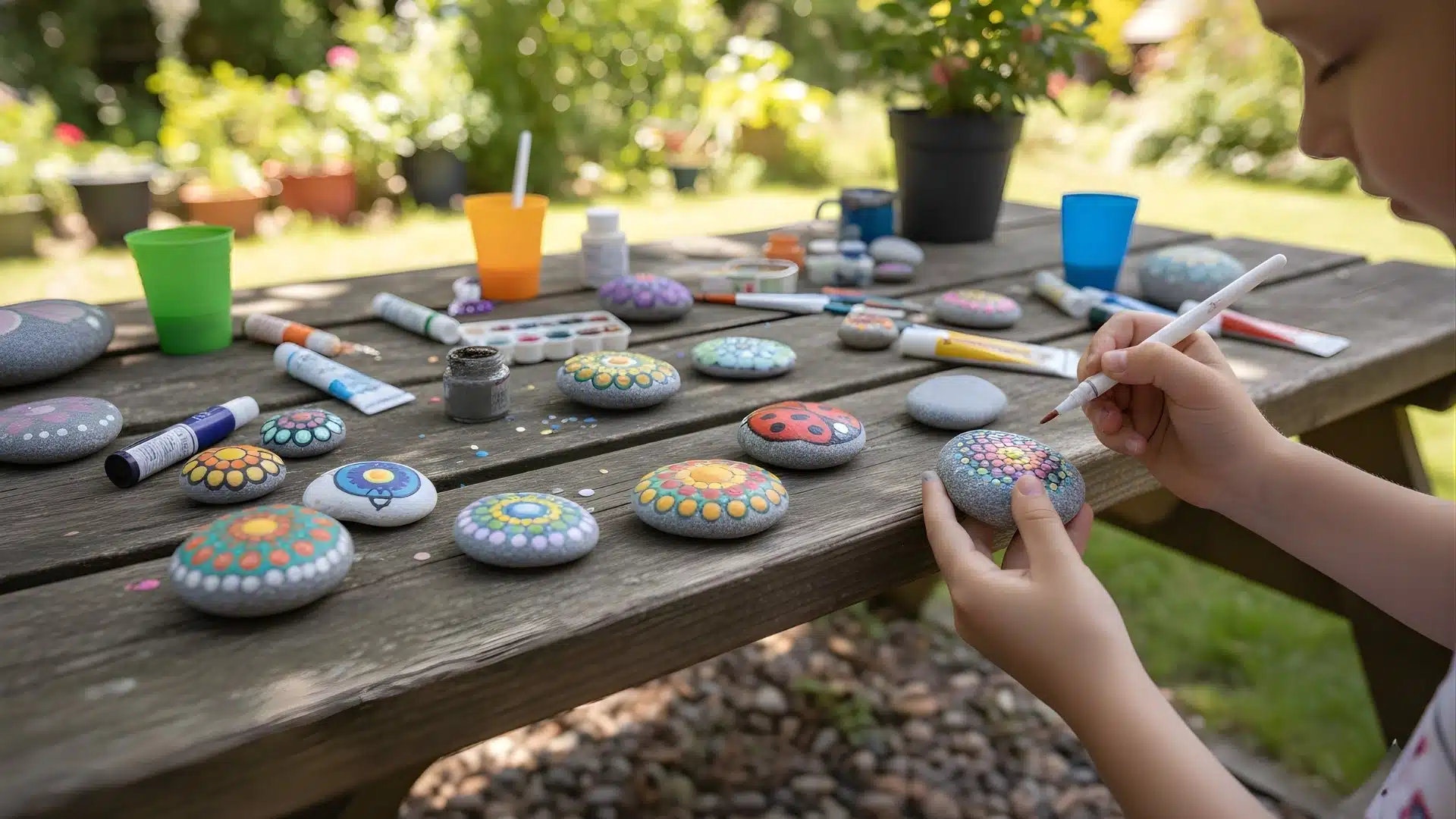 easy art diy rock art