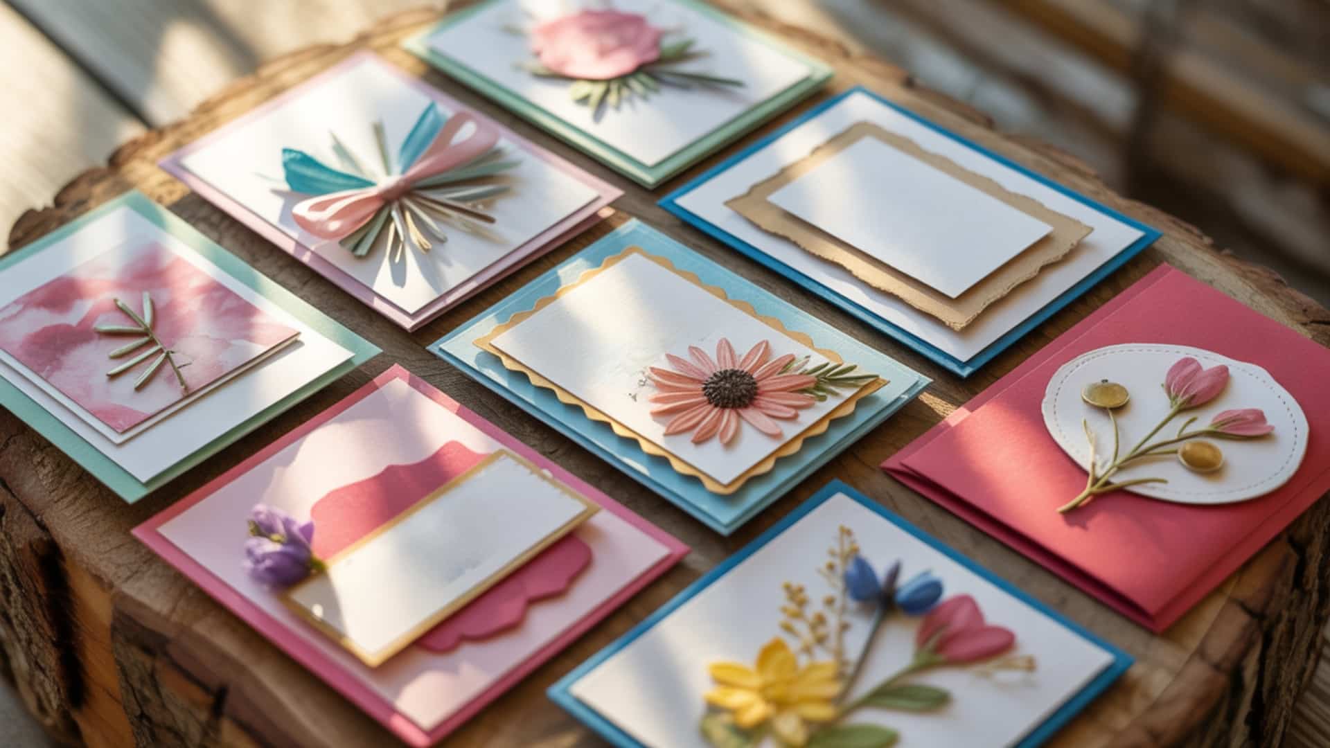 easy art greeting card