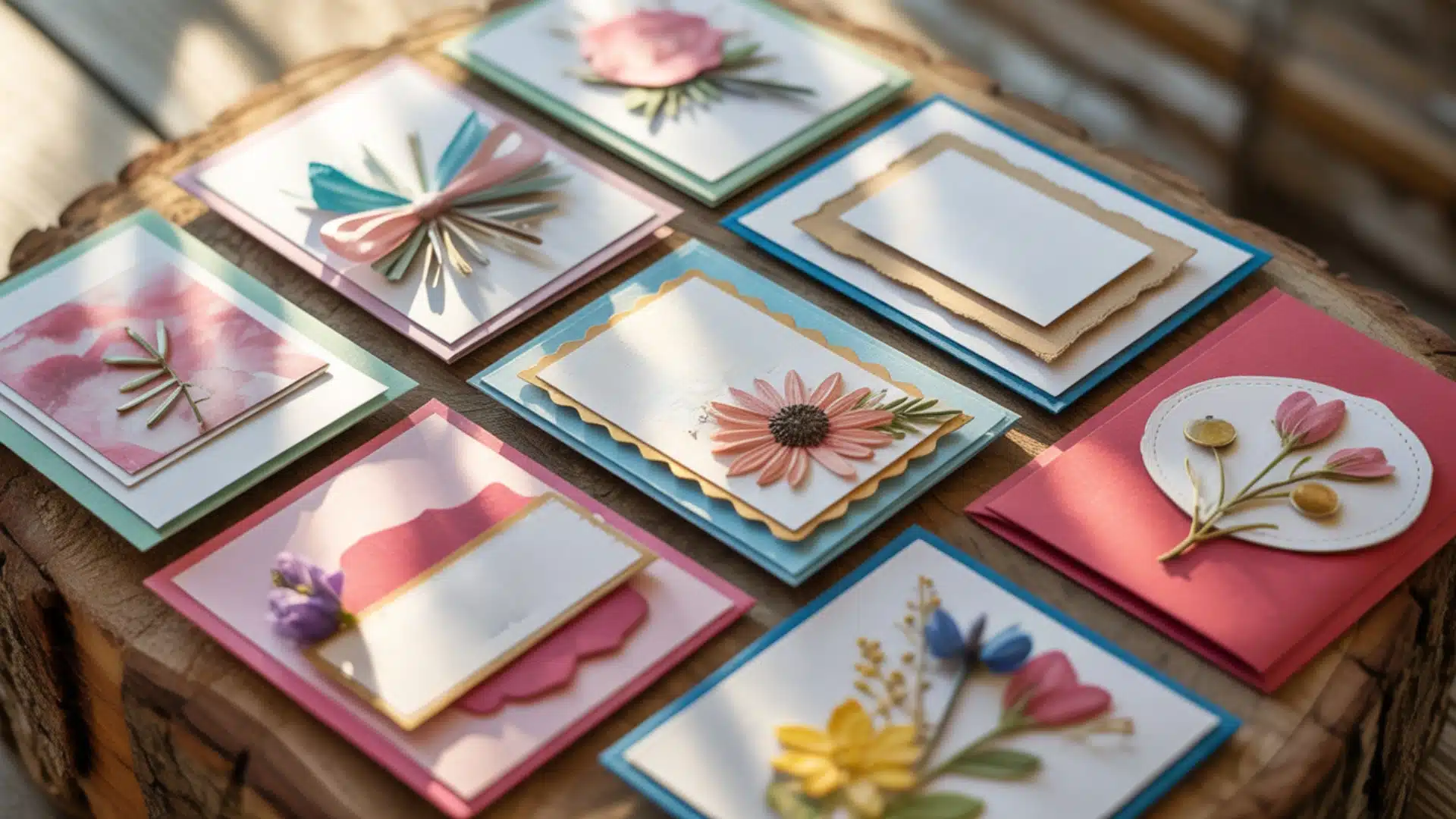 easy art greeting card