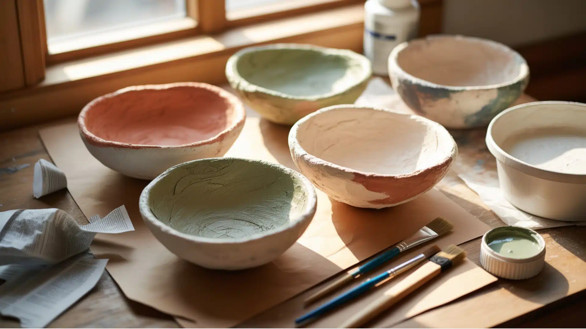 easy art paper mache