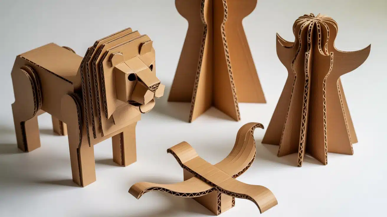 easy cardboard sculpture