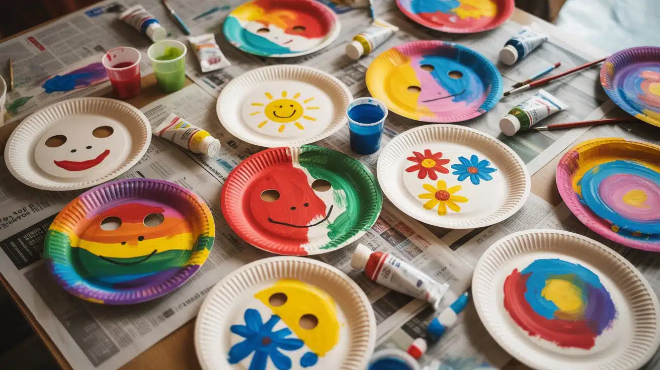 easy paper plate art