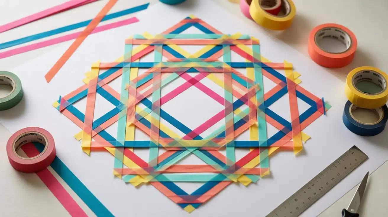easy tape art