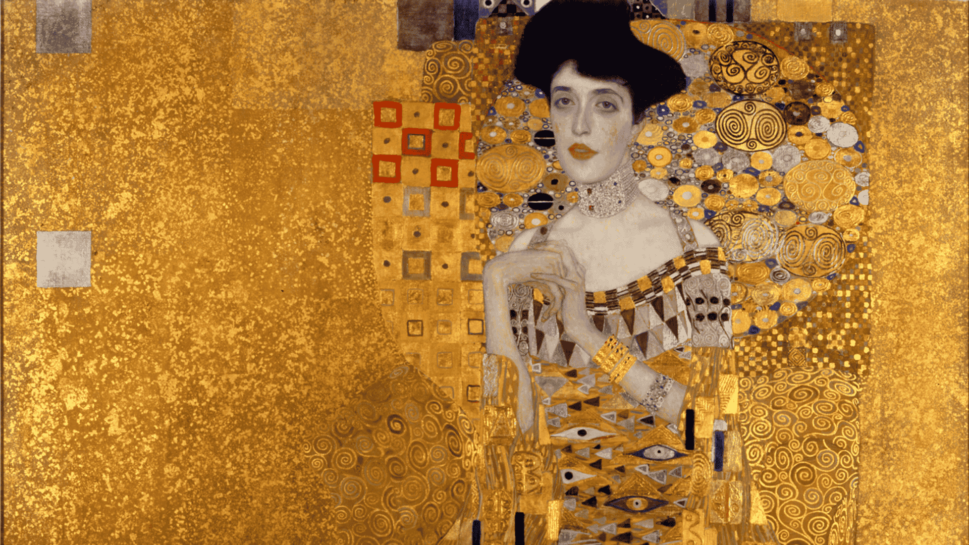 gustav klimts portrait of adele bloch bauer i