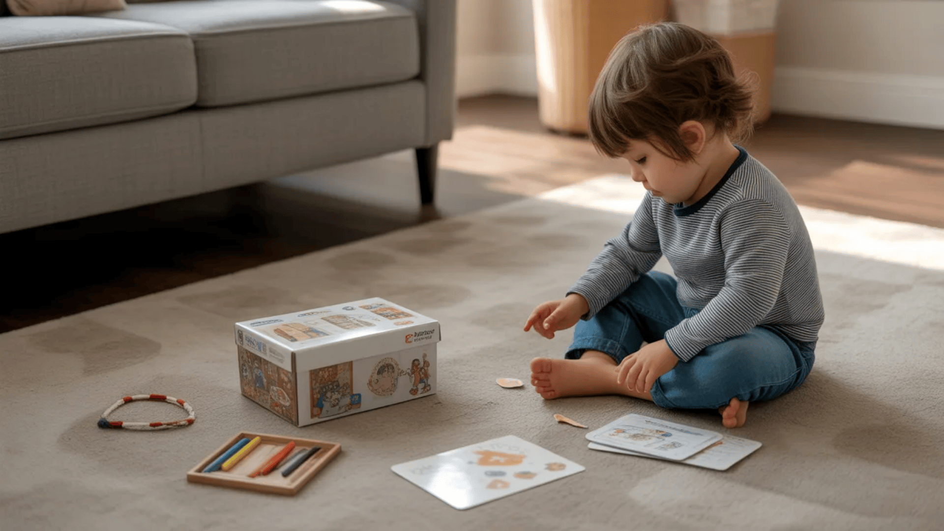 independent quiet time activity box