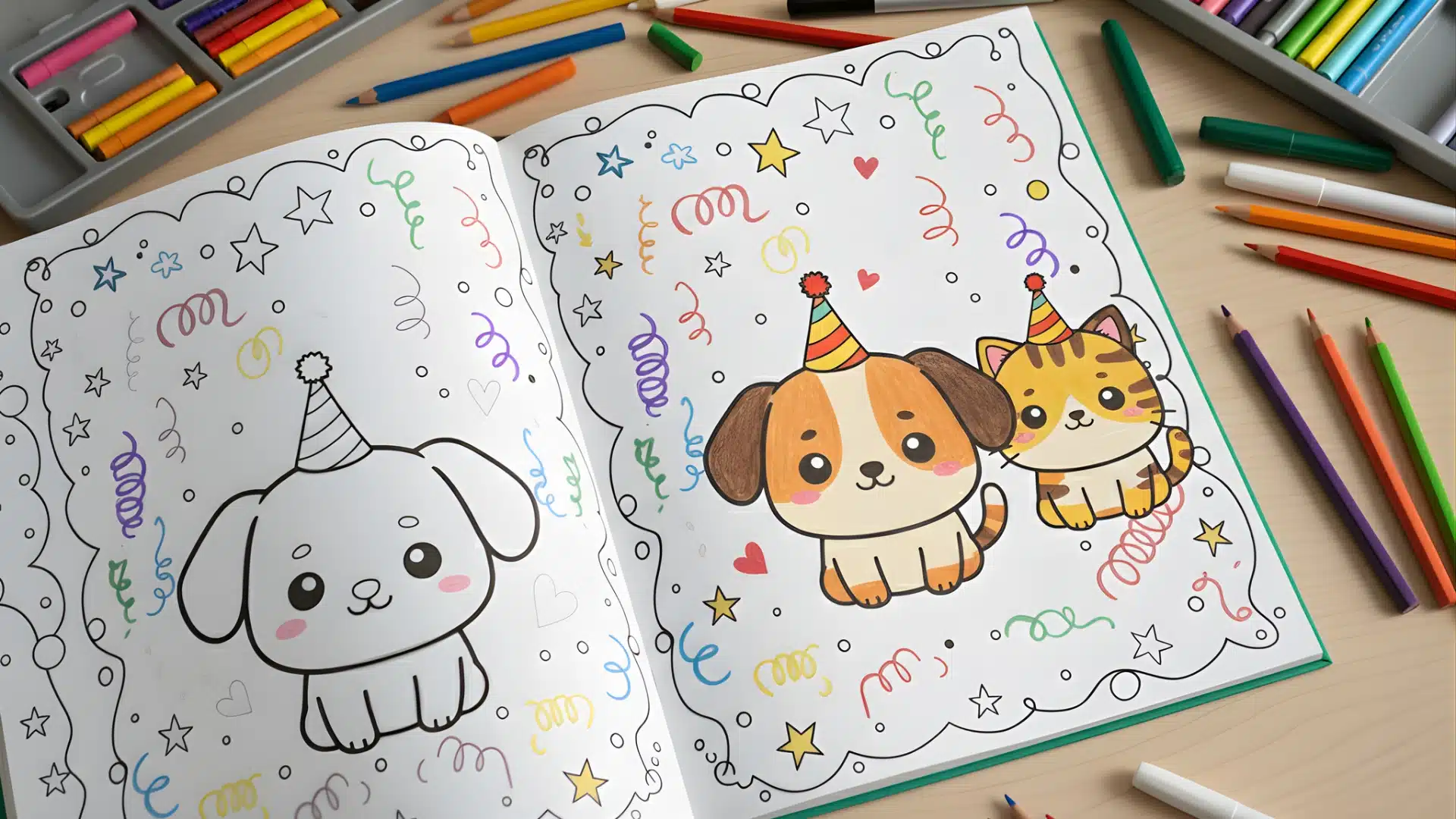 kawaii coloring pages