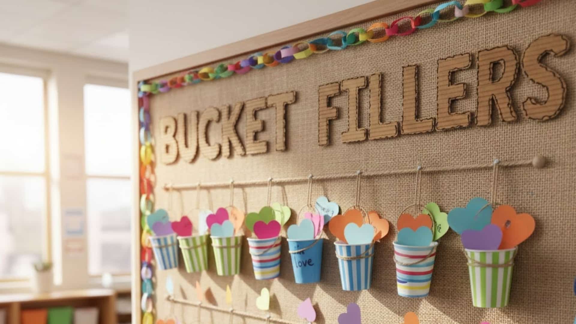 kindness crafts buckets paper