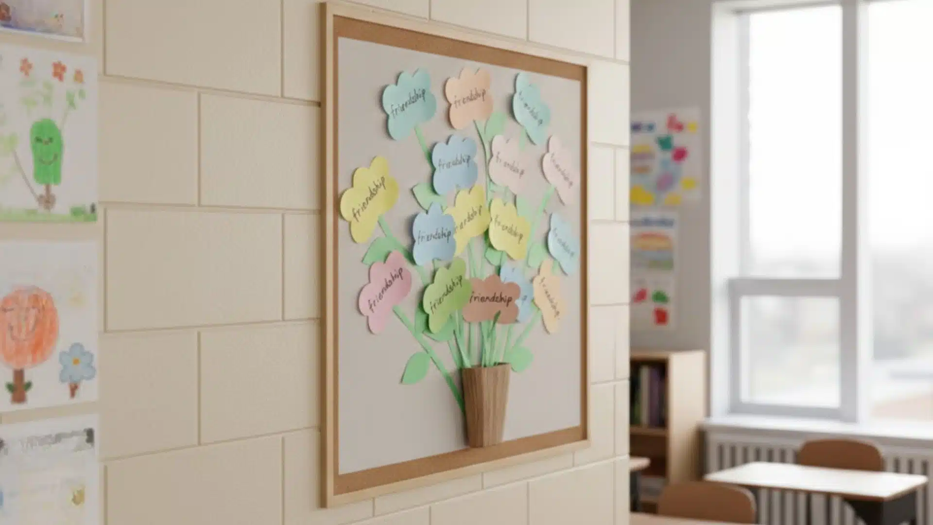 kindness crafts friendship flowers