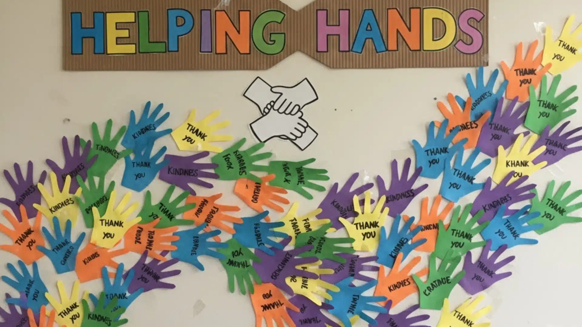 kindness crafts helping hands