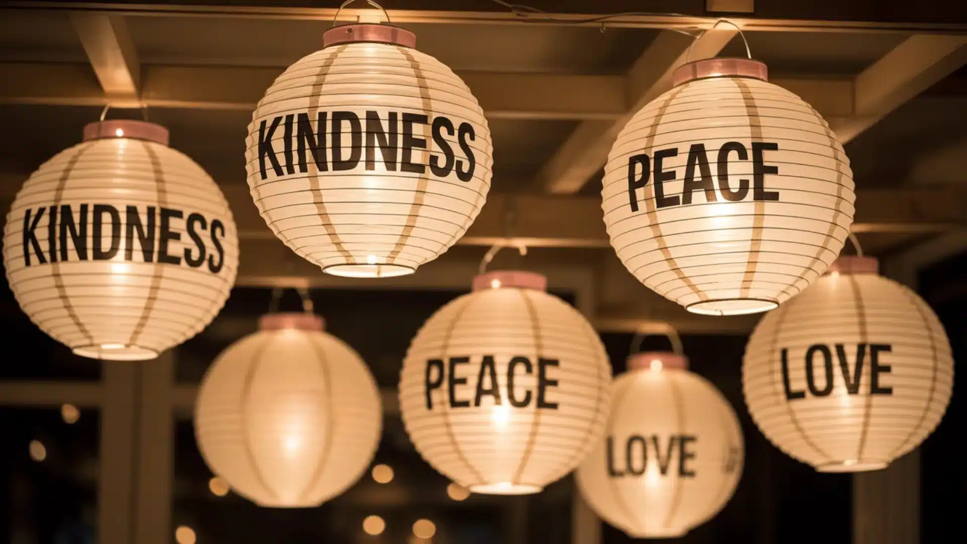 kindness crafts lantern