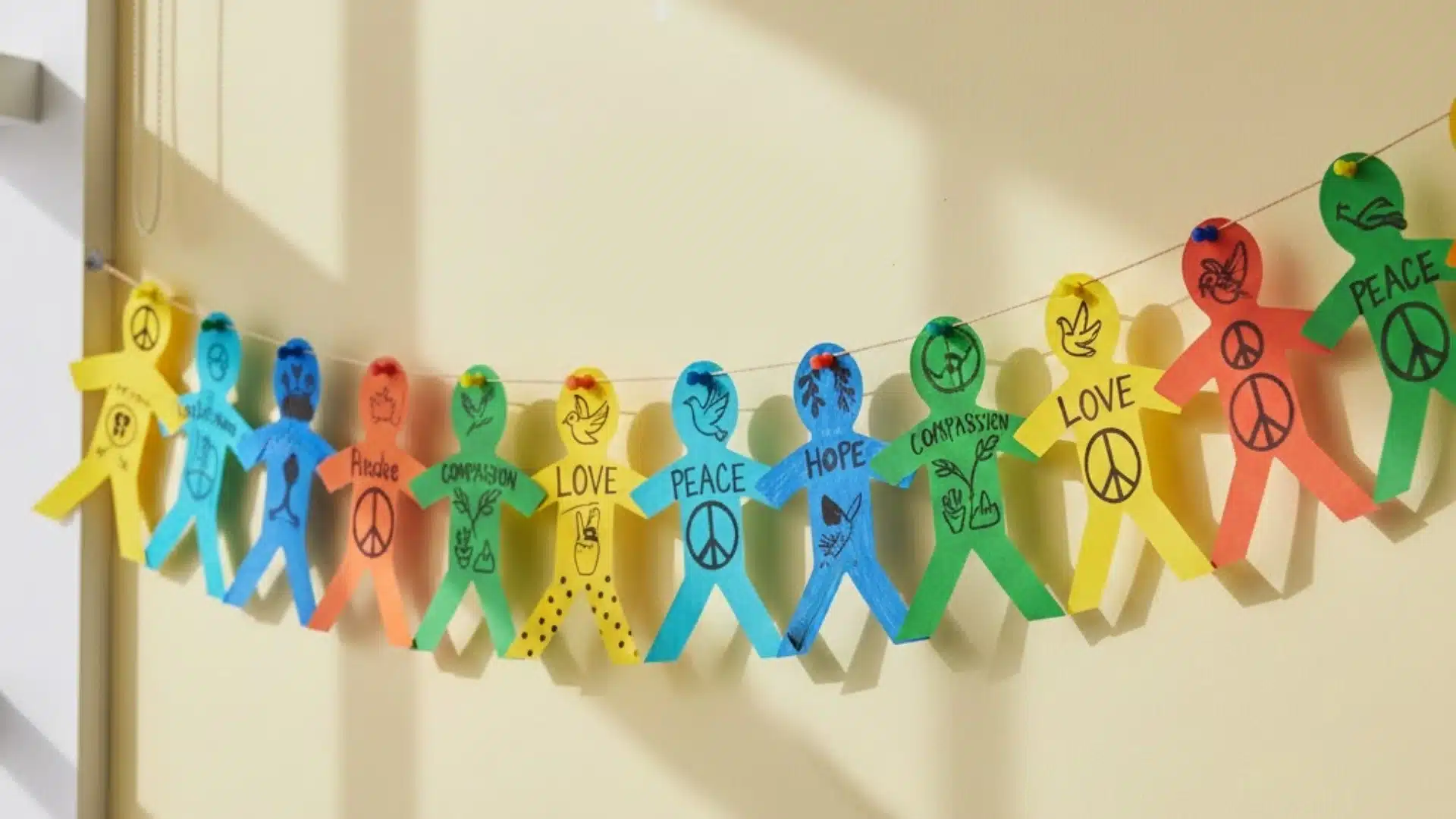 kindness crafts people chain