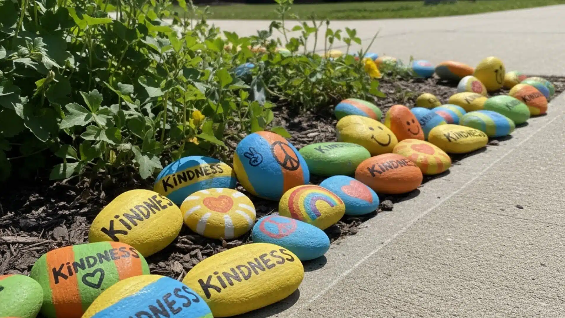 kindness crafts rocks