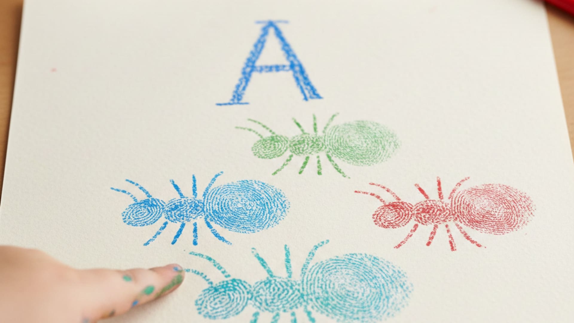 letter a activities ants