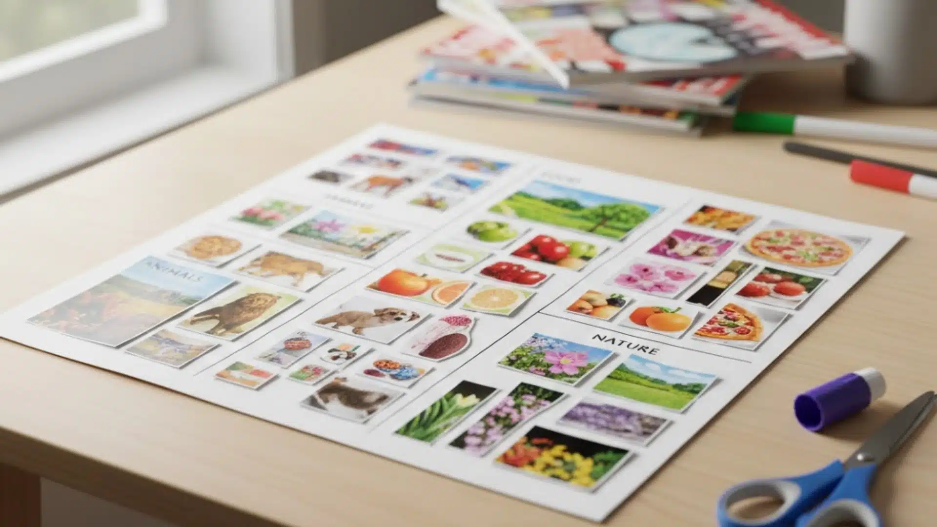 magazine art for kids