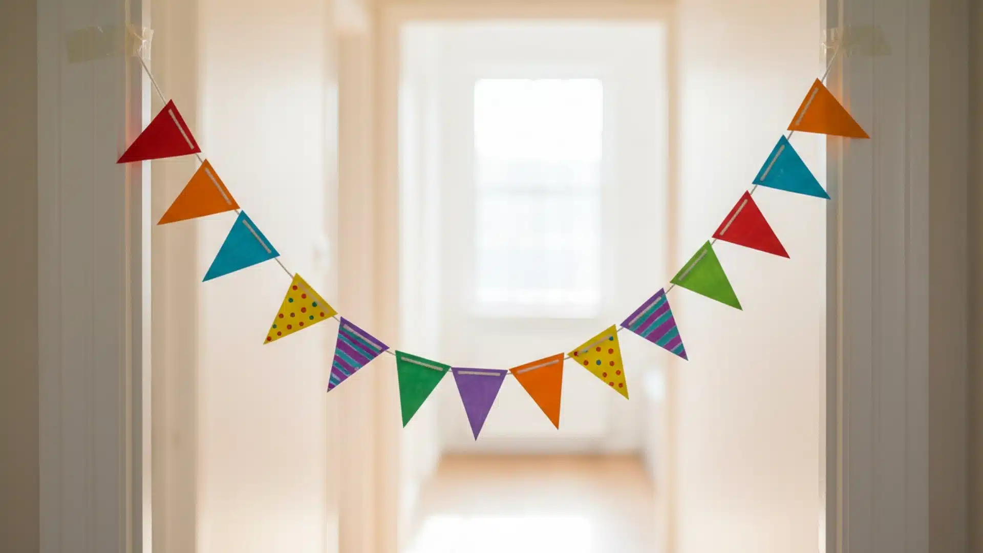 mini flag banner kids activities