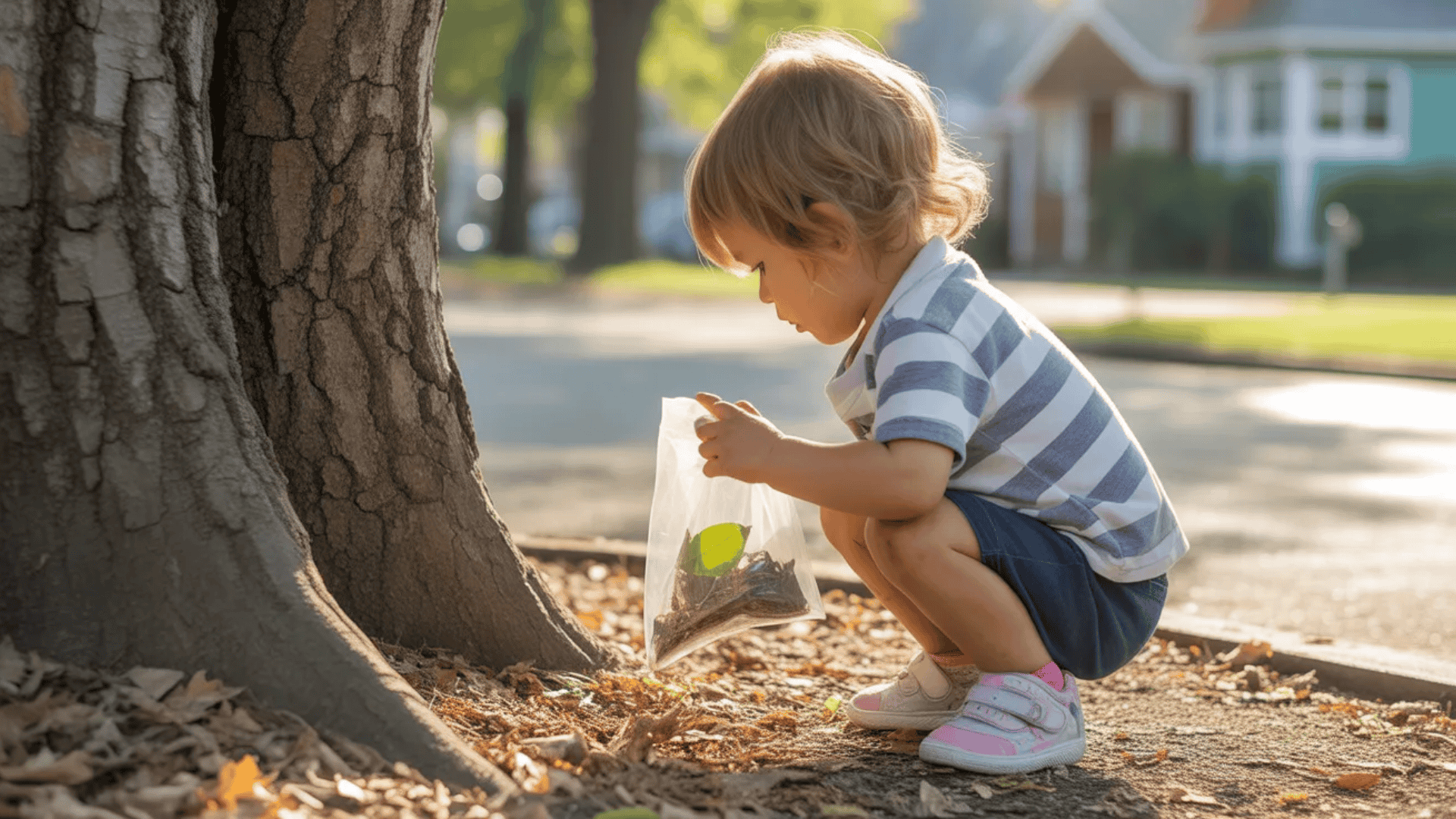 nature walk with observation challenges