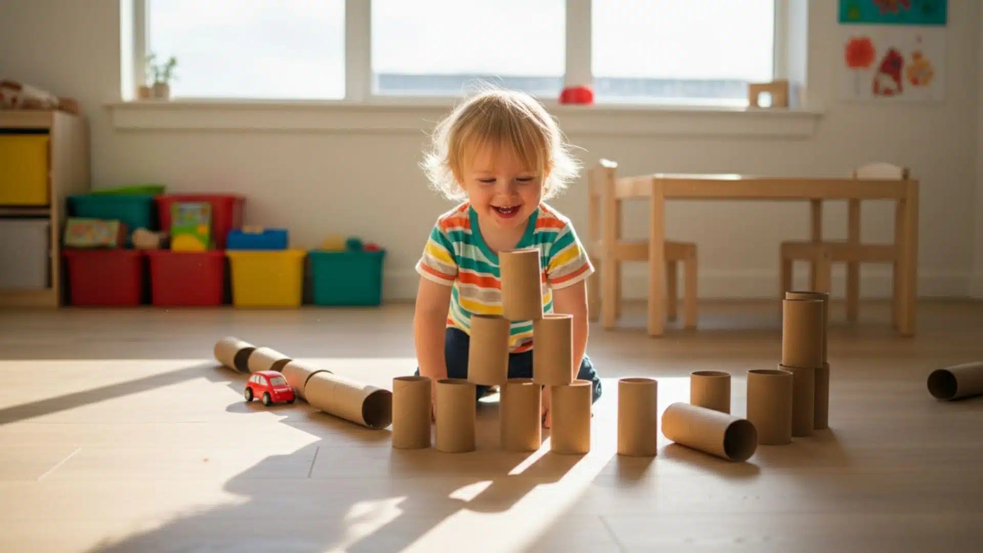 paper towel toddlers