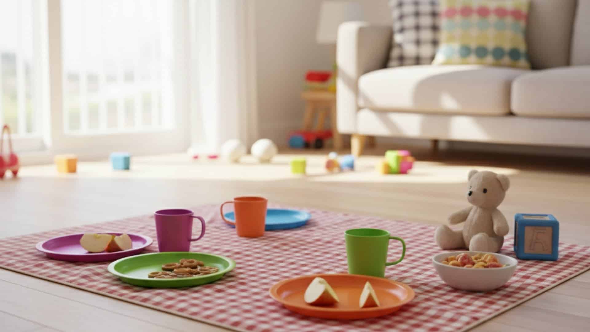 picnic outdoors toddlers
