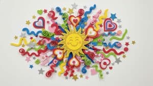 positive affirmations art wall