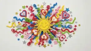 positive affirmations art wall