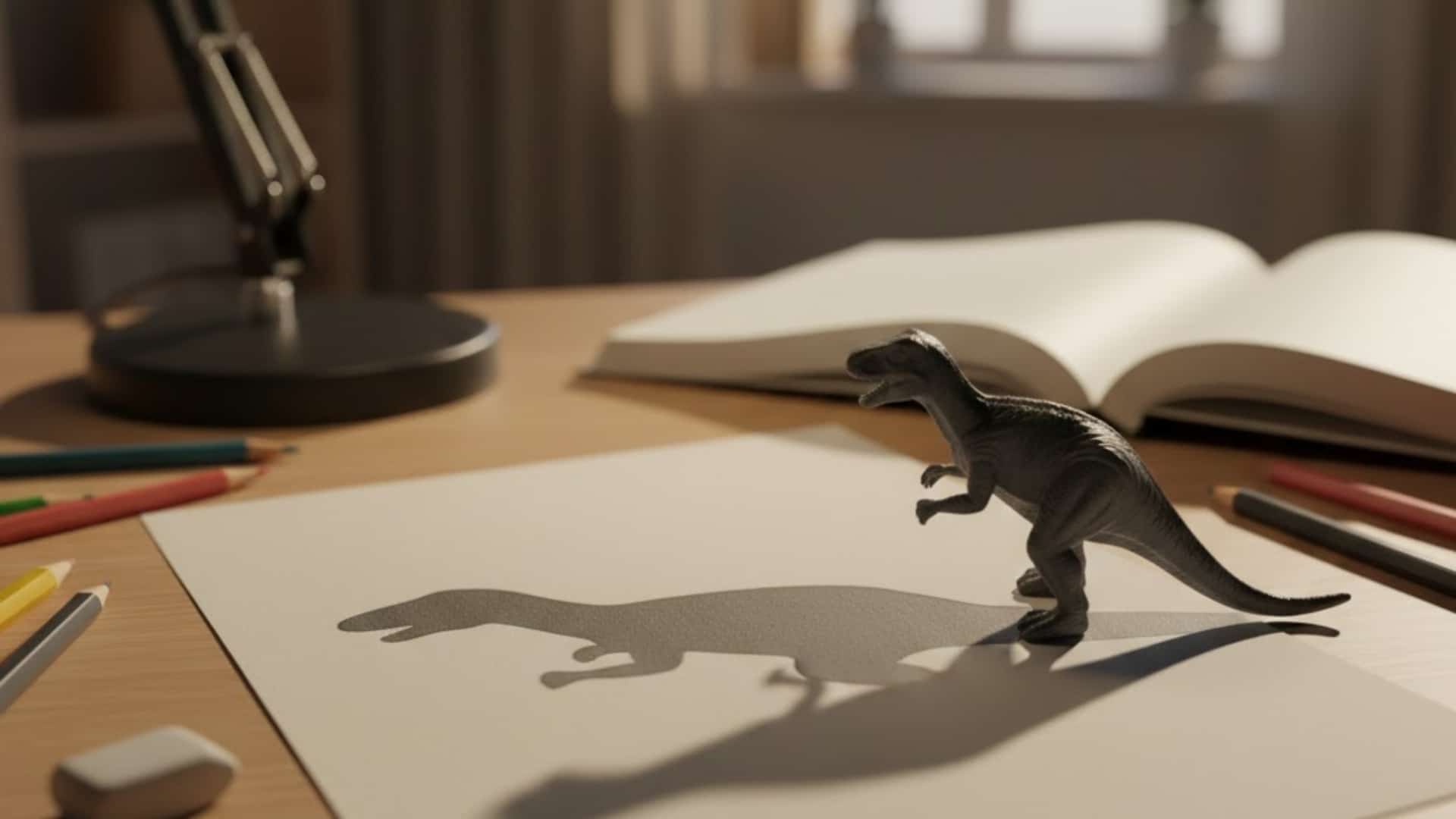 shadow drawing art for kids