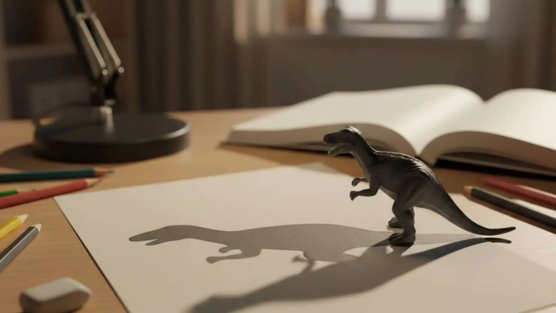 shadow drawing art for kids